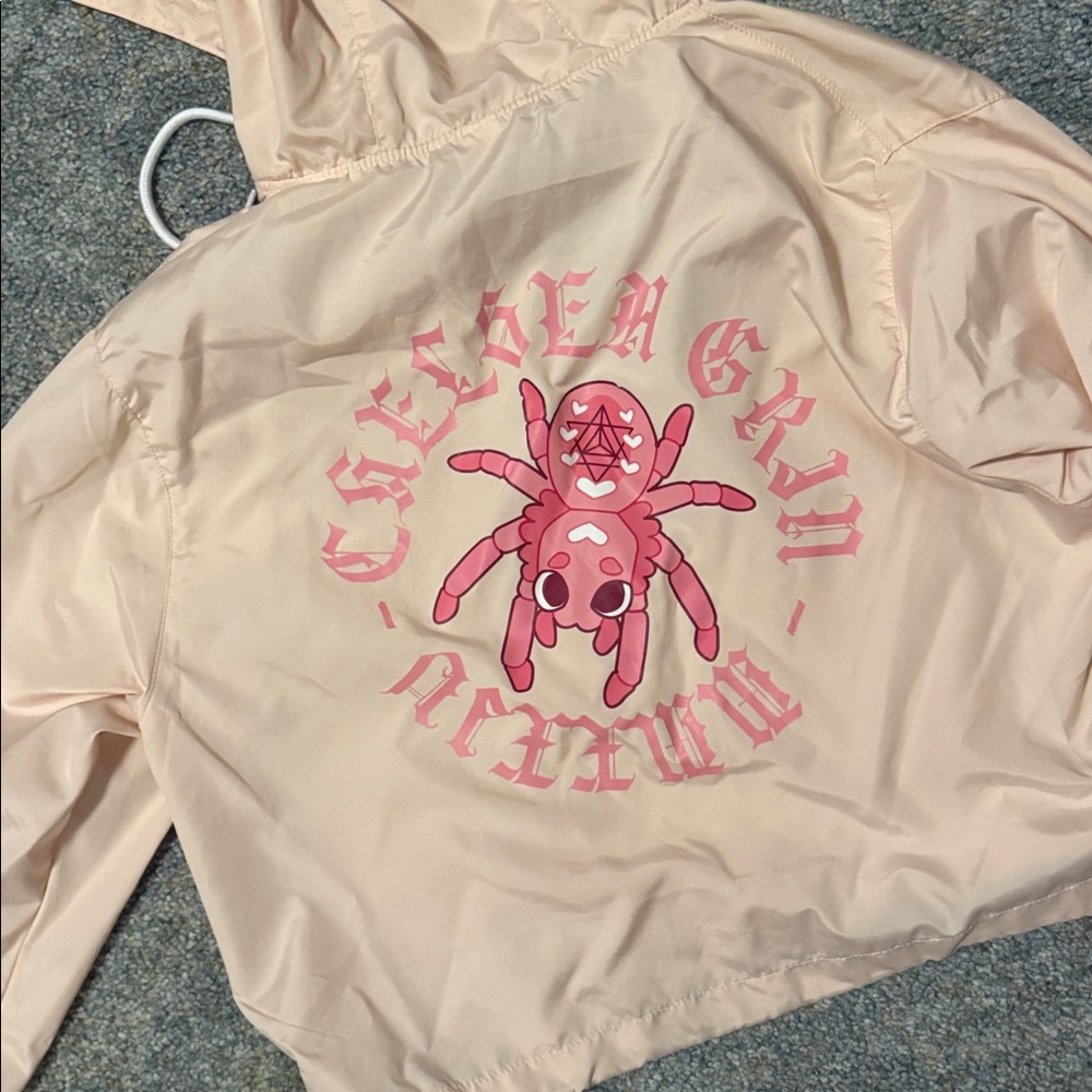 Chelsea Grin Cropped Windbreaker - Picture 3 of 4